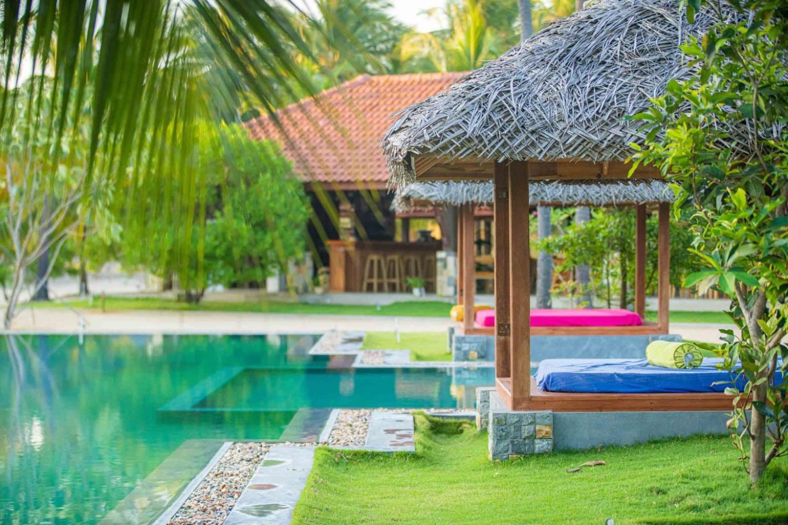 Blue Waves Kite Surfing Beach Resort Калпития Экстерьер фото